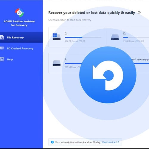 AOMEI Partition Assistant - Professional Edition 8.5 (Windows) Lifetime Cd Key Global